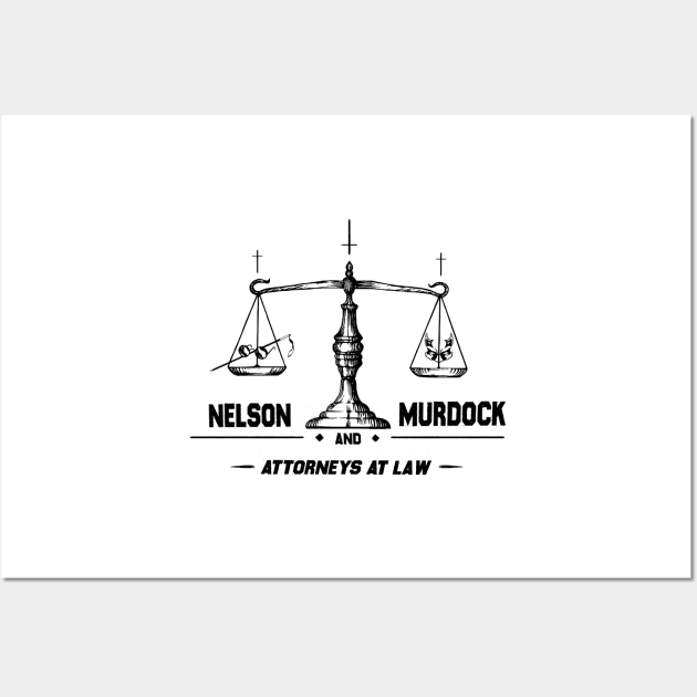 Nelson and Murdock Wall Art by Wyyrmwood